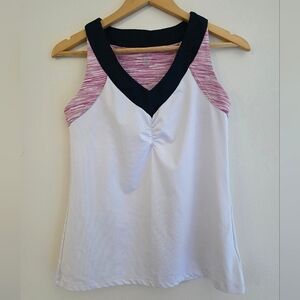 Tail Tank Top Women's Tennis V-Neck Racerback‎ Sleeveless Sz. M